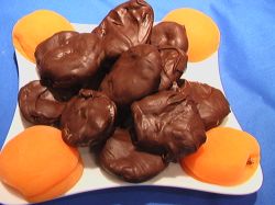 Chocolate Covered Apricots