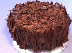 Petite Chocolate Cake with Ganache Icing