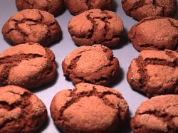 Chocolate Puff Cookies